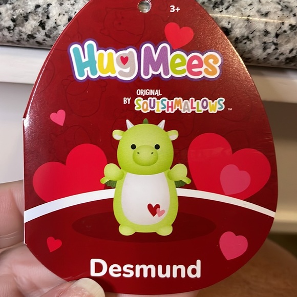 NWT 10” Desmund the Dragon Hugmee Squishmallow — Valentines Day Collection - Picture 3 of 5